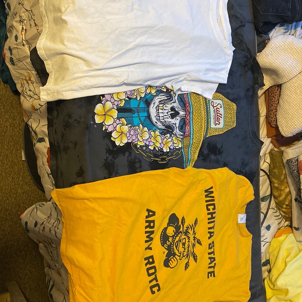 Sullen shirt, wsu shirt, white tee